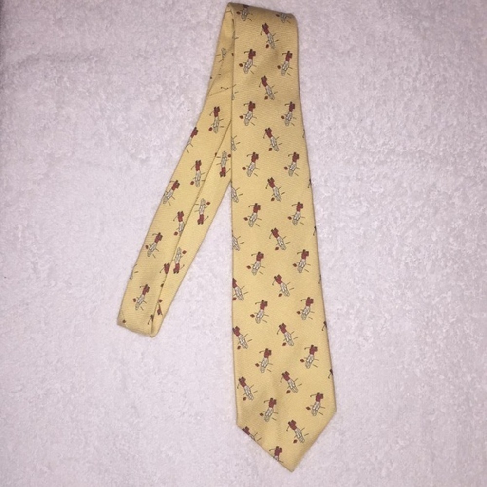 Vintage Polo by Ralph Lauren 100% Silk Golfer